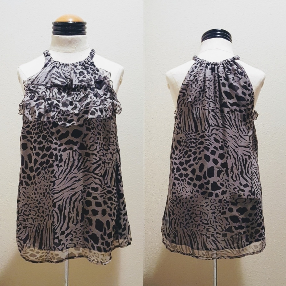NWOT Silk 💕 Beautiful animal print blouse 💕
